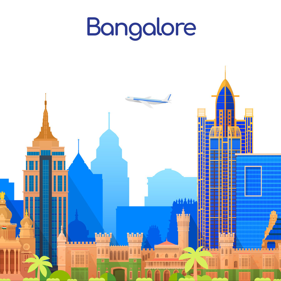 Bangalore skyline