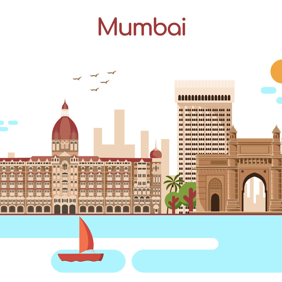 Mumbai skyline