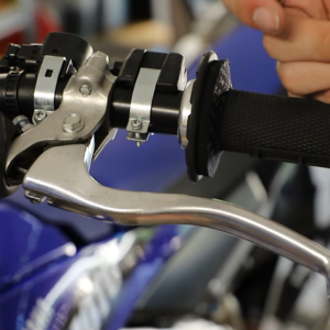 Two-wheeler clutch lever replacement service visual